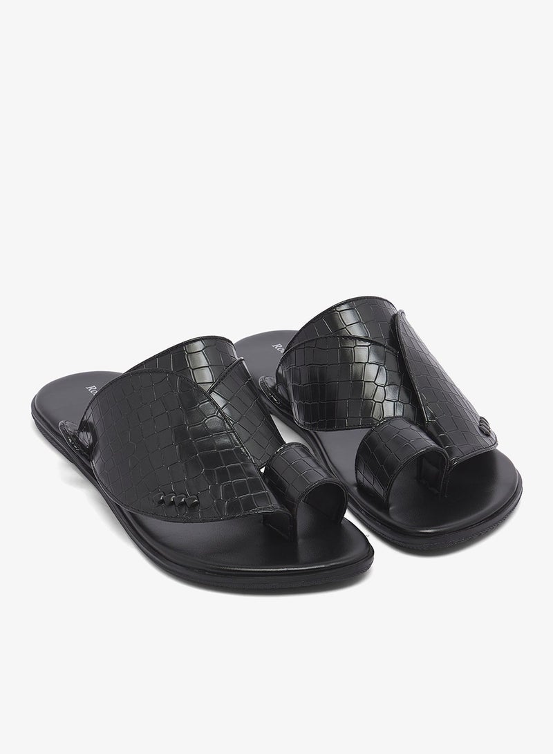 Robert Wood Mens Arabic FLORA SHIRGI Slipper - Image 2